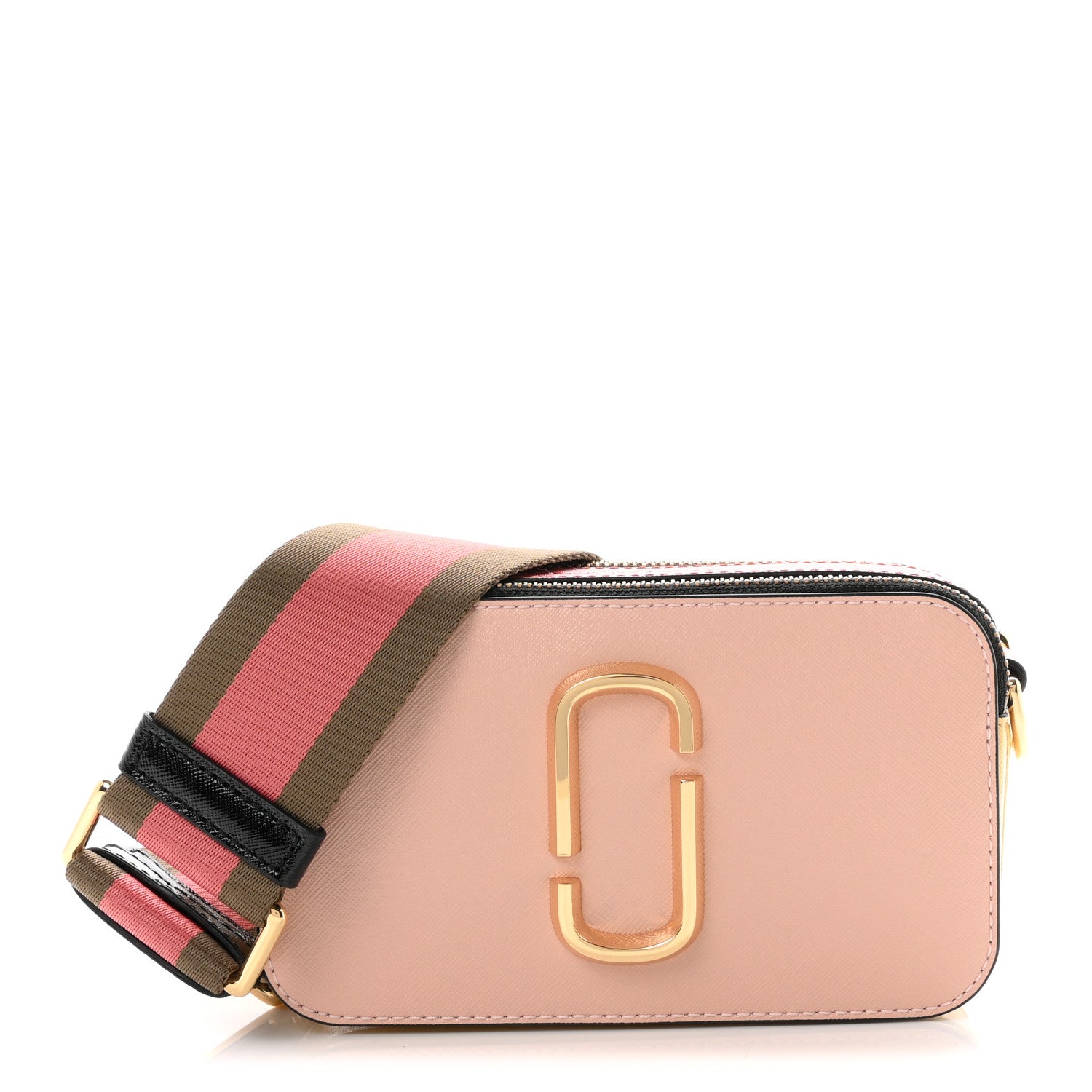 Marc Jacobs Saffiano Small Snapshot Camera Bag New Rose 1 of 9
