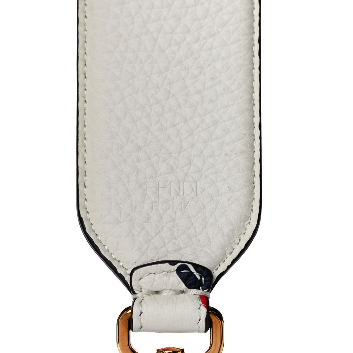 X FILA Calfskin Mania Mini Strap You White