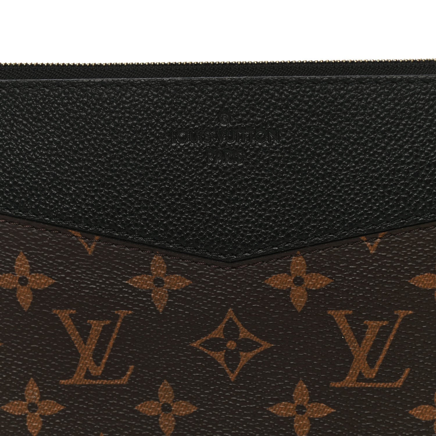 Louis Vuitton Monogram Daily Pouch Black 7 of 11