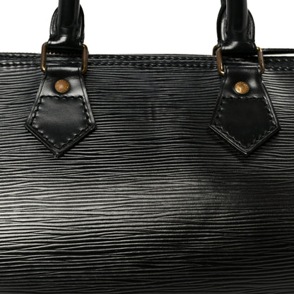 Louis Vuitton Epi Speedy 25 Black 9 of 11