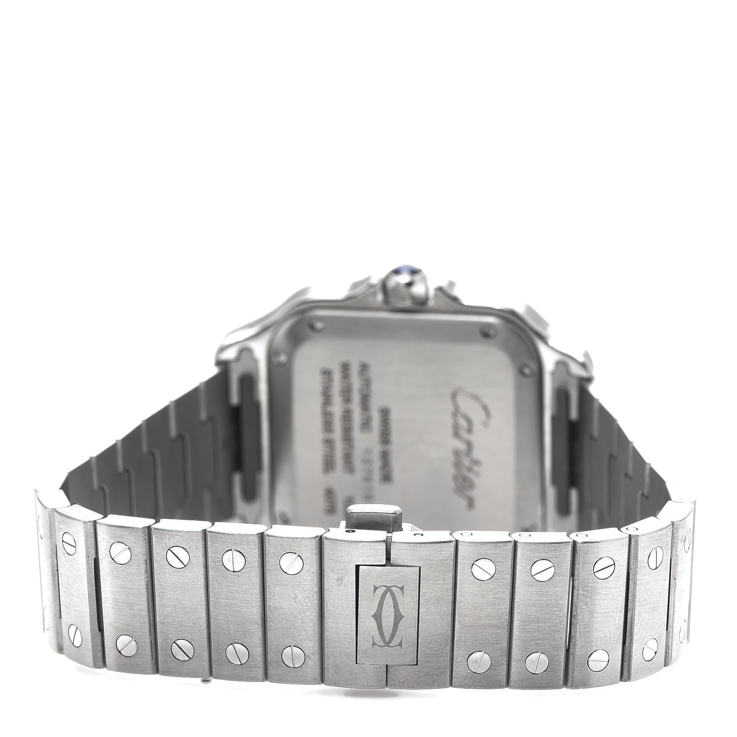 Cartier Stainless Steel 35mm Santos de Cartier Automatic Watch 3 of 6