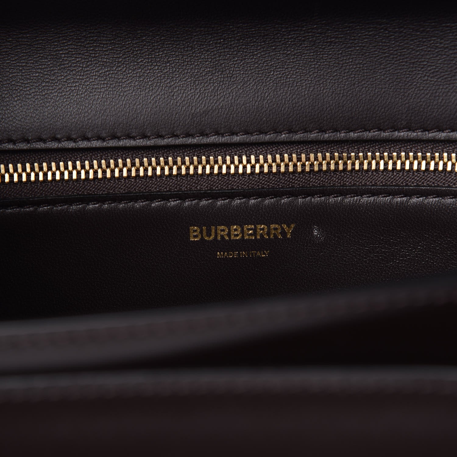 Burberry Calfskin Medium TB Bag Coffee 6 of 10