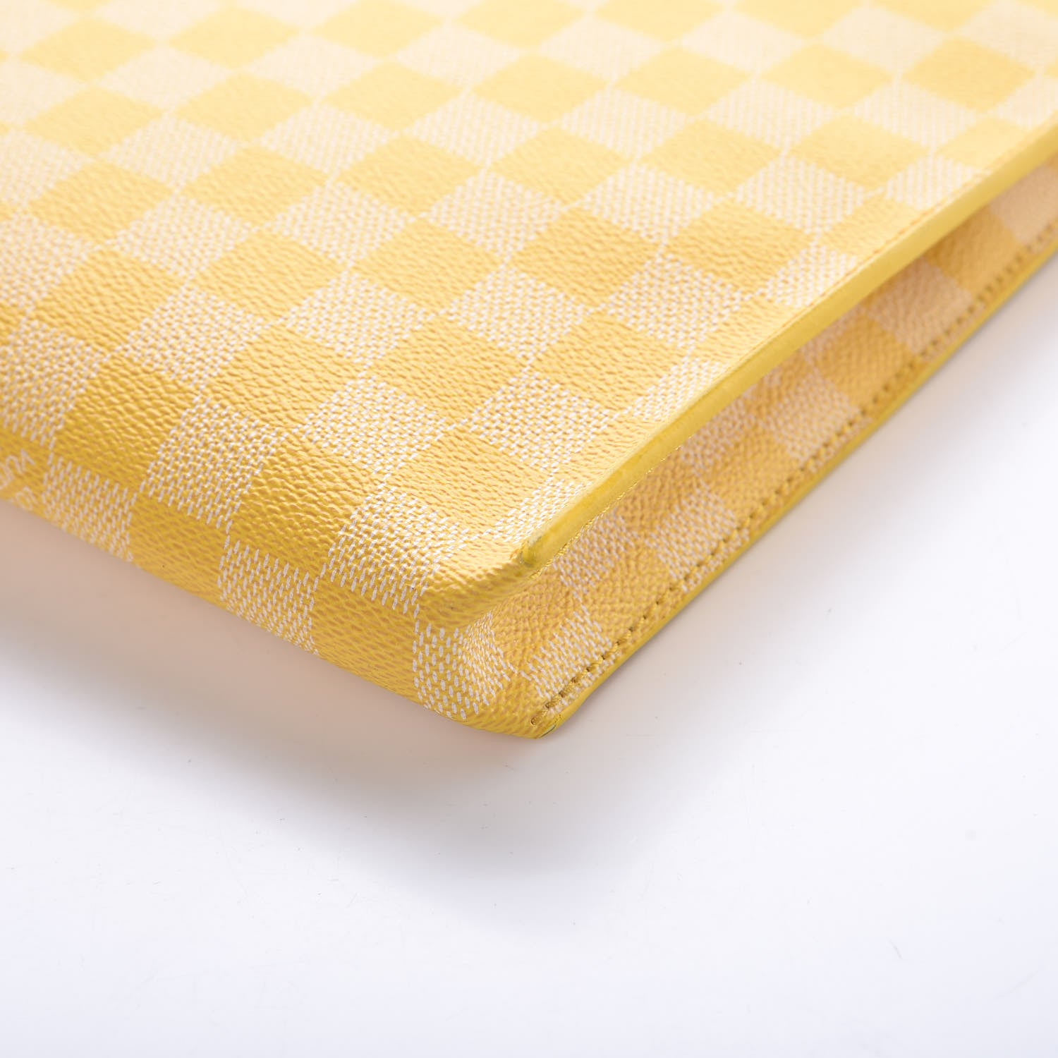 Louis Vuitton Damier Couleurs Kit Clutch Mimosa 11 of 12