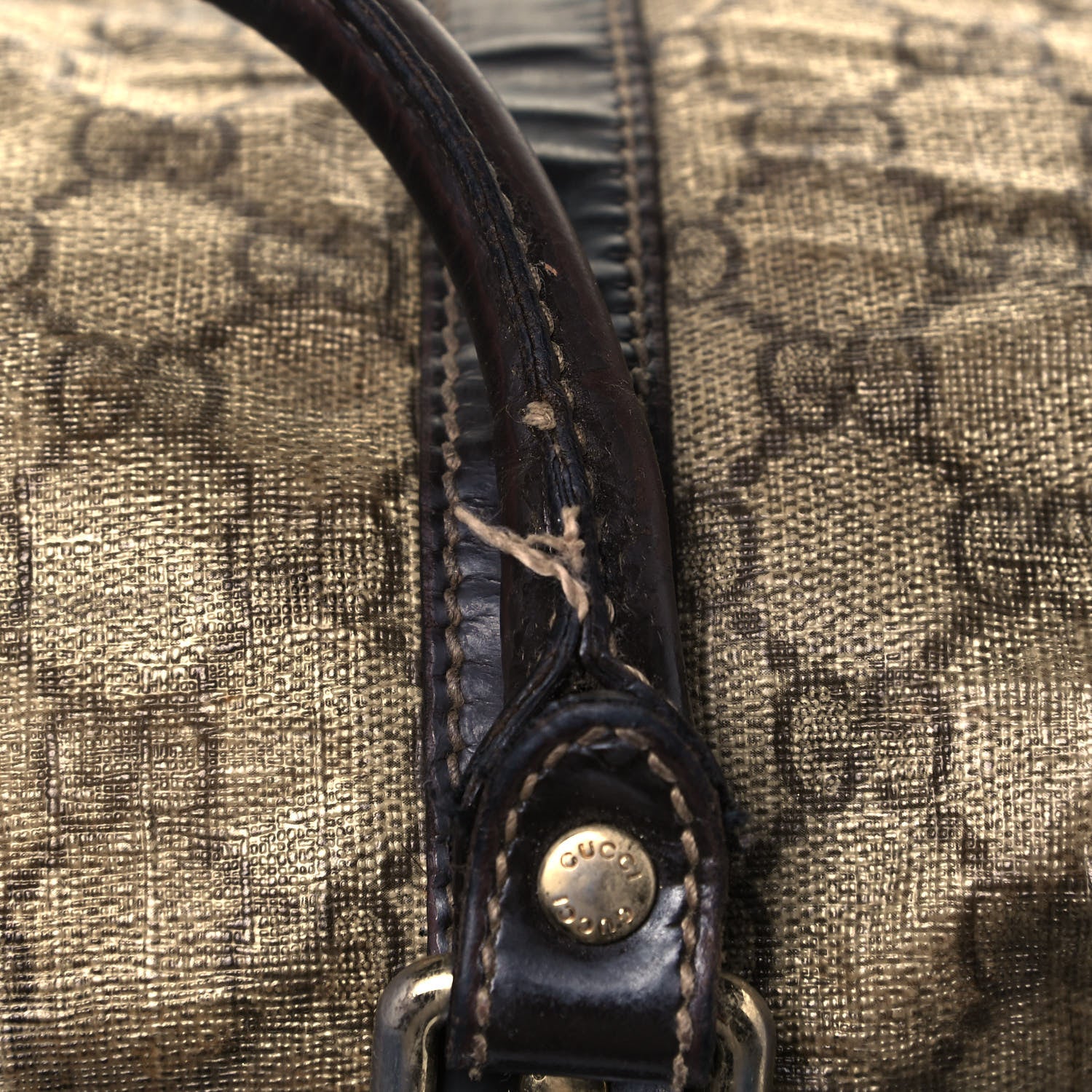 Gucci GG Plus Monogram Medium Joy Boston Dark Brown 11 of 15