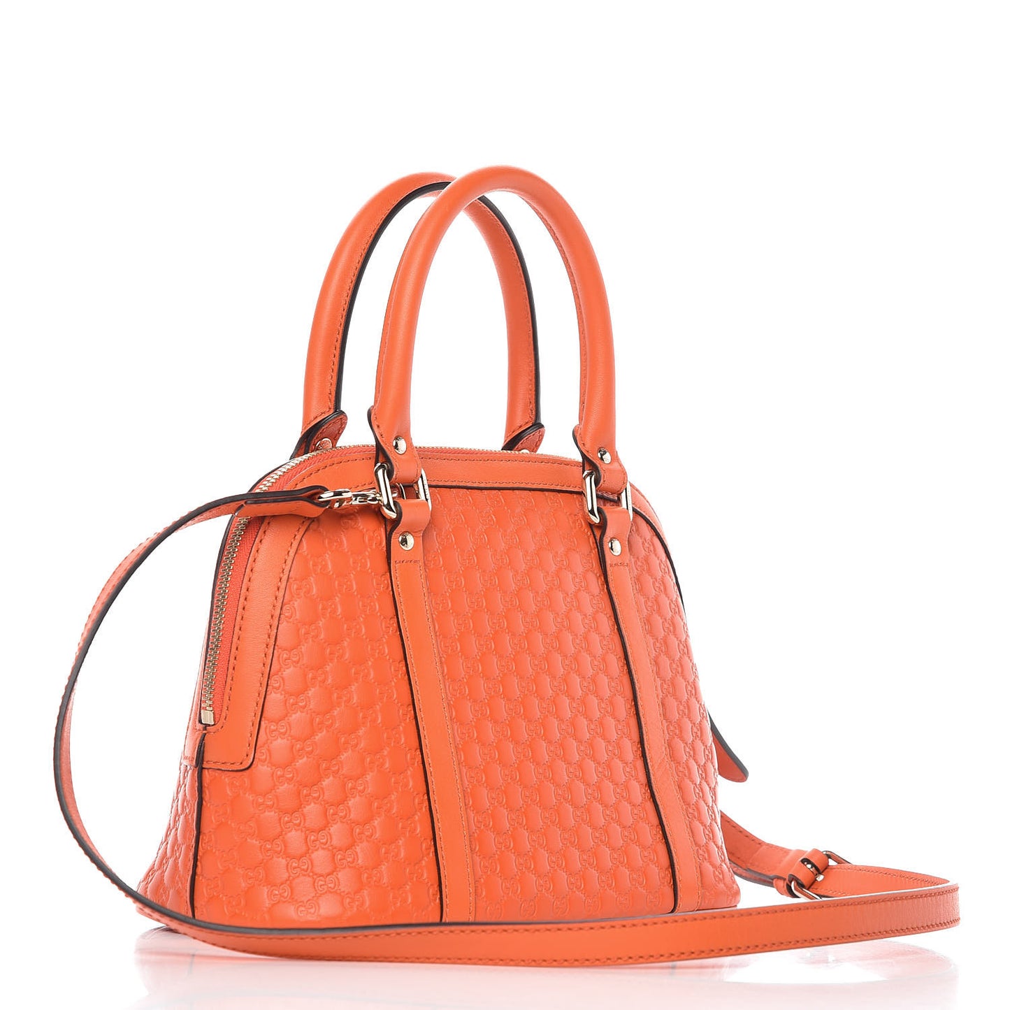 Microguccissima Mini Dome Bag Sun Orange