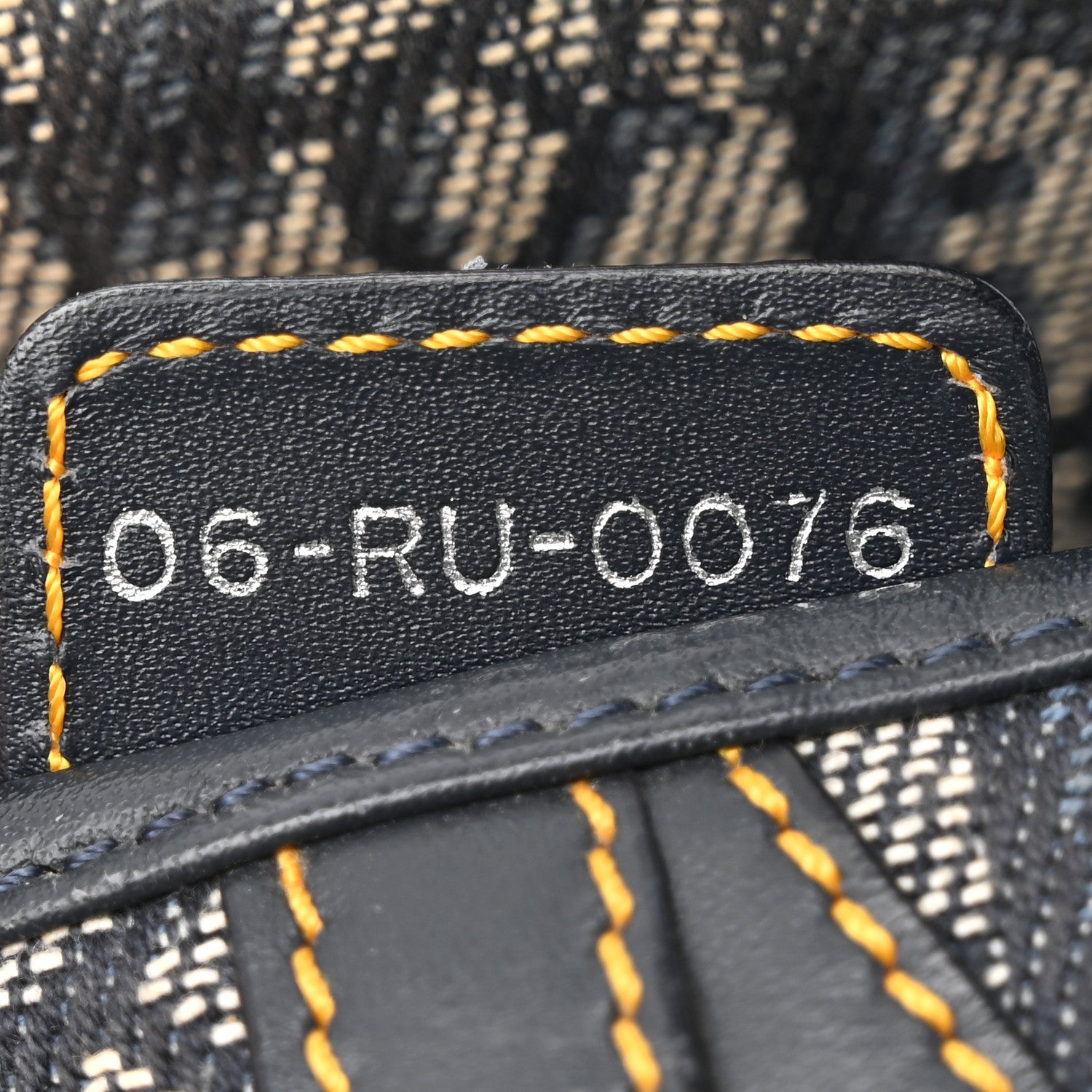 Christian Dior Monogram Saddle Bag Blue 7 of 23