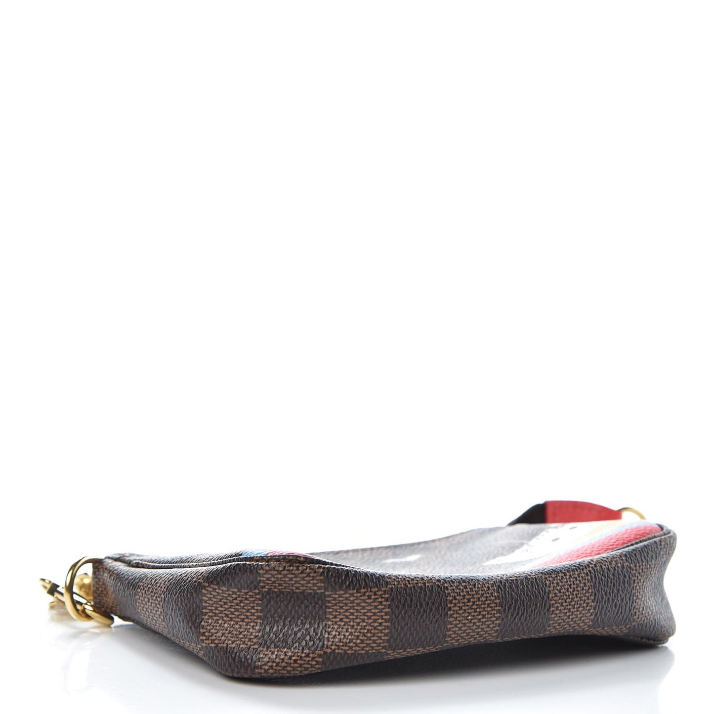 Damier Ebene 2016 Christmas Animation Mini Pochette Accessories