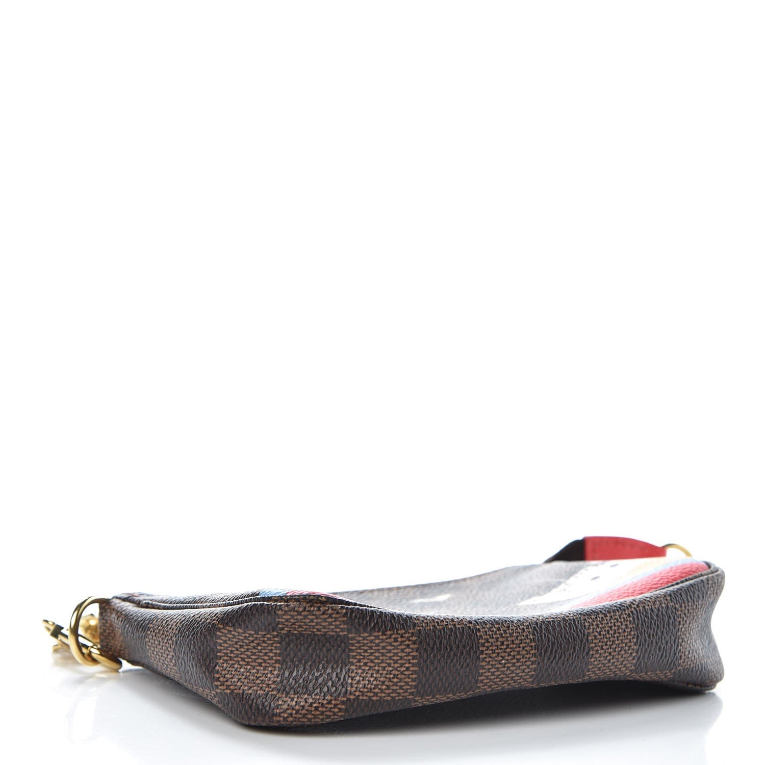 Louis Vuitton Damier Ebene 2016 Christmas Animation Mini Pochette Accessories 4 of 7