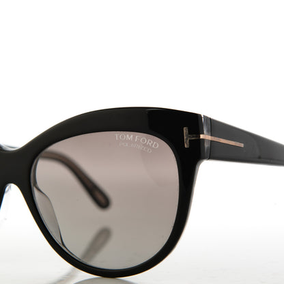 Tom Ford Polarized Lily Sunglasses TF430 Black 11 of 12