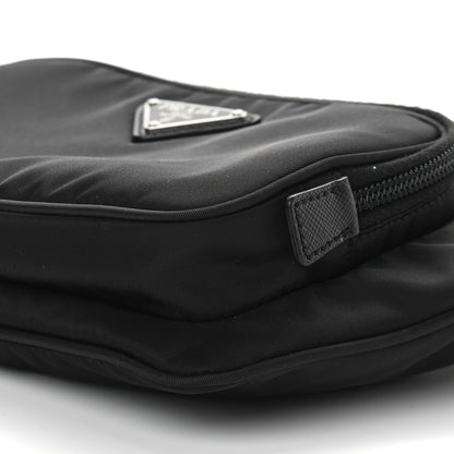 Prada Tessuto Nylon Saffiano Belt Bag Black 10 of 10