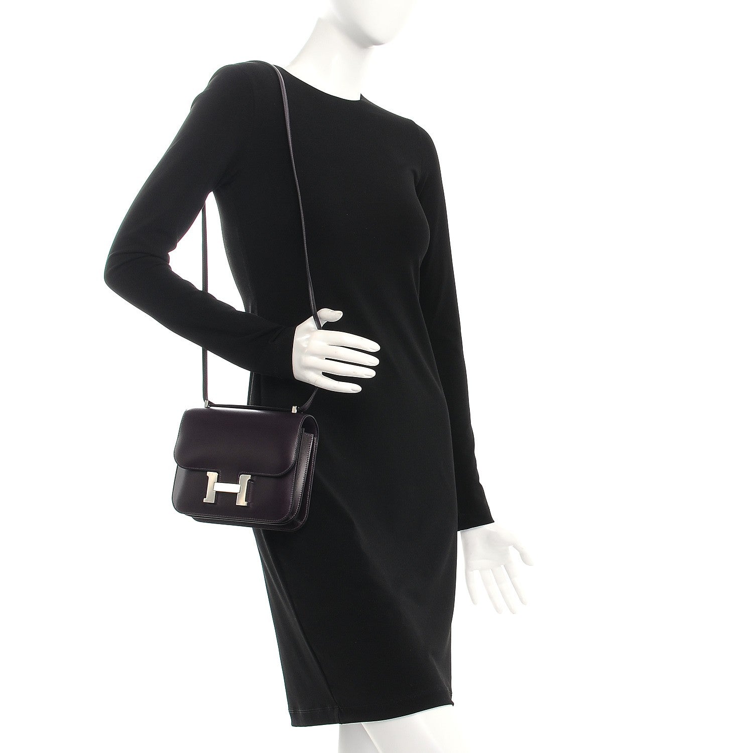 Hermes Box Constance 18 Raisin 2 of 20