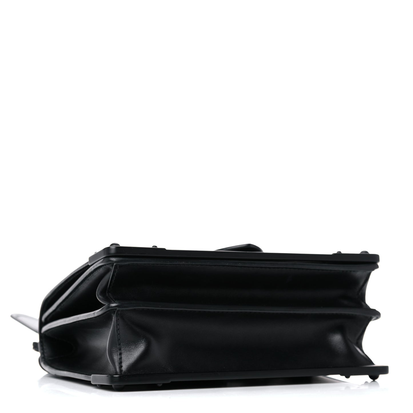 City Calfskin Saffiano Cahier Bag Black