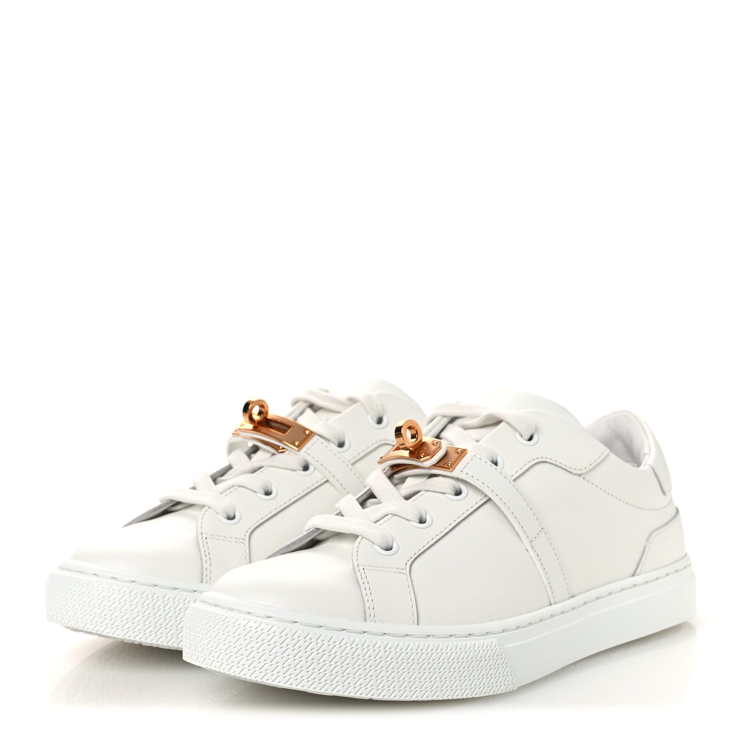 Calfskin Day Sneakers 37 White