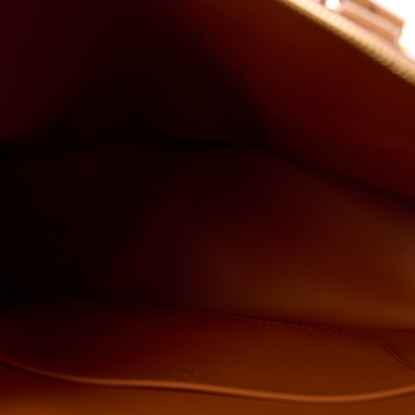 Calfskin Minigram Alma MM Soft Hazelnut