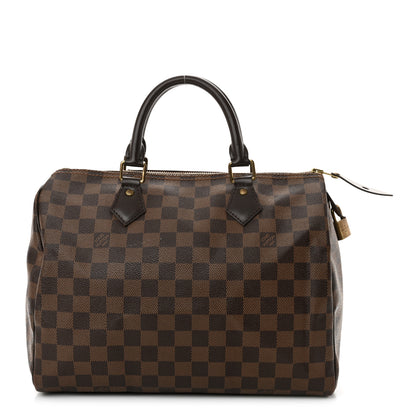 Louis Vuitton Damier Ebene Speedy 30 1 of 13