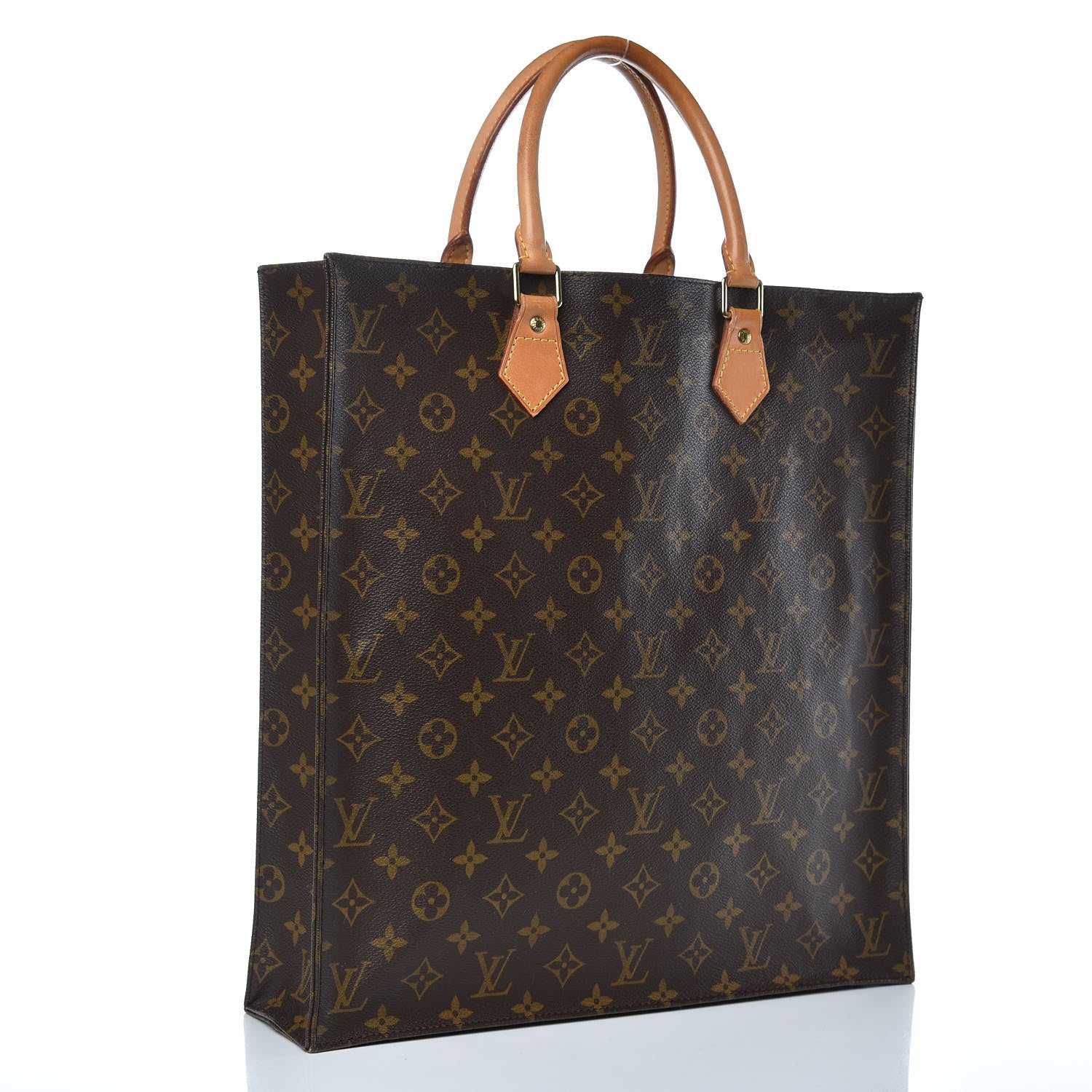 Louis Vuitton Monogram Sac Plat 3 of 13