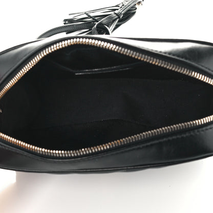 Saint Laurent Calfskin Matelasse Monogram Lou Camera Bag Black 5 of 10