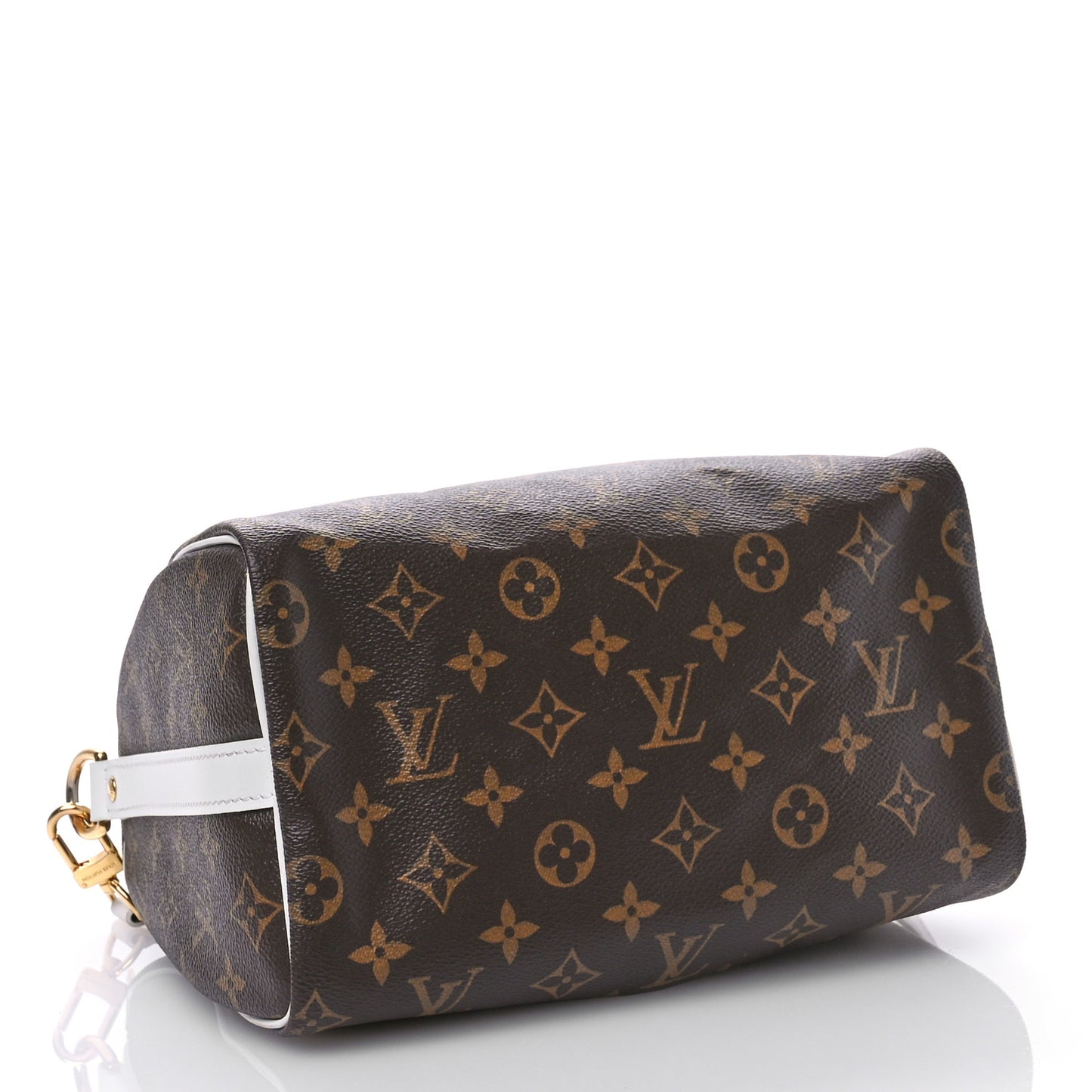 Monogram LV Match Speedy Bandouliere 25 White