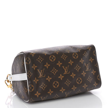 Louis Vuitton Monogram LV Match Speedy Bandouliere 25 White 4 of 11