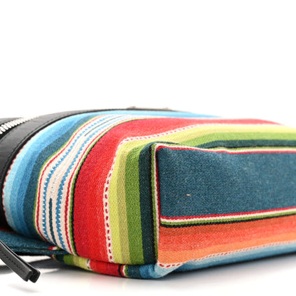 Saint Laurent Wool Mexican Jacquard City Belt Bag Multicolor 9 of 10