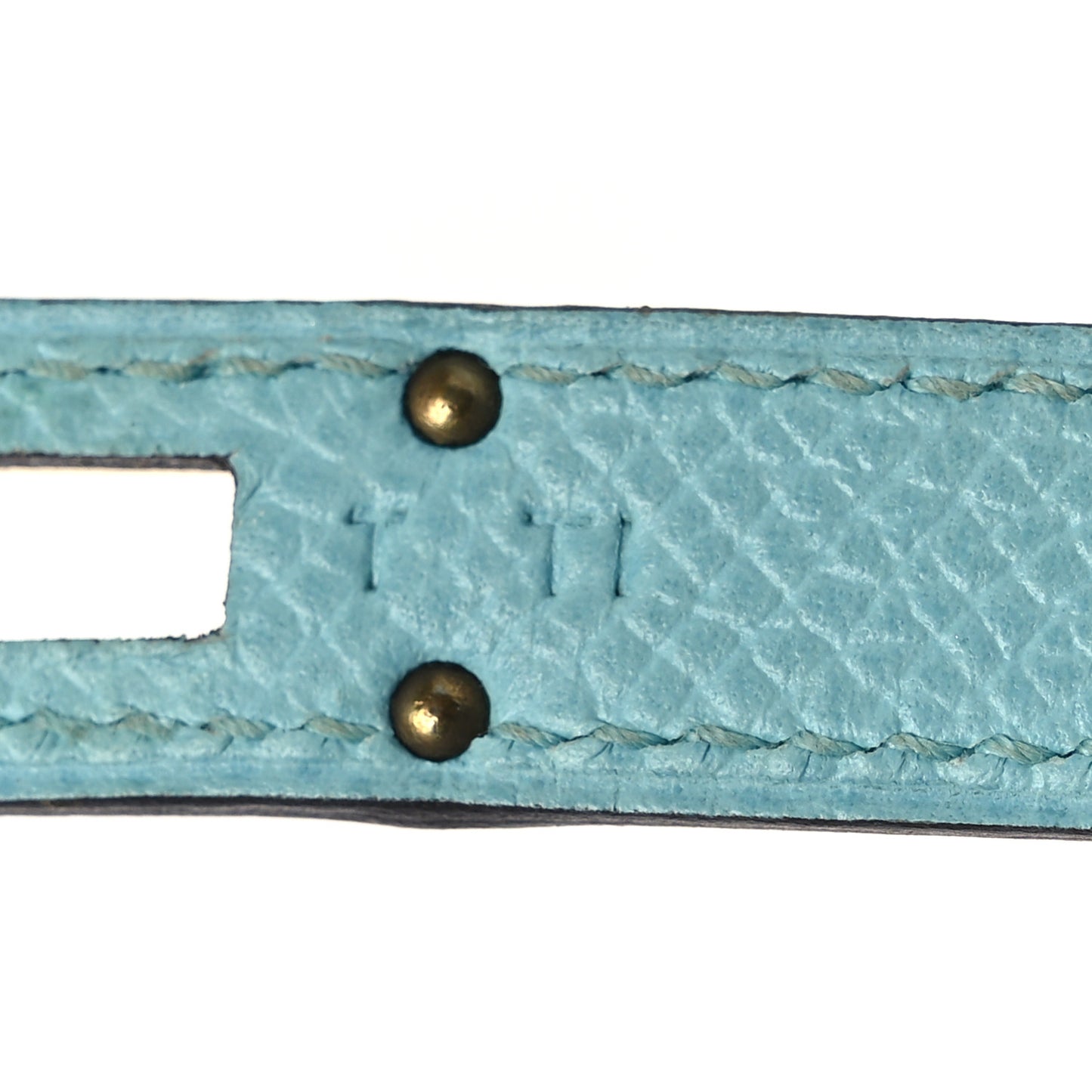 Epsom Kelly Longue Wallet Bleu Atoll