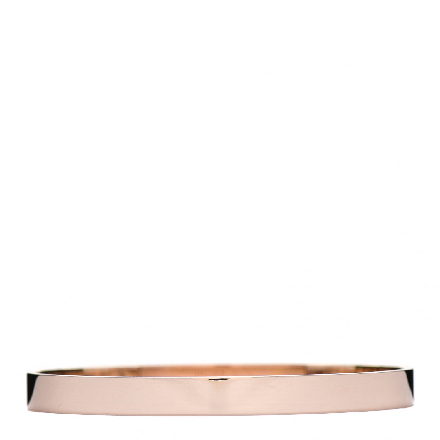 Hermes 18K Rose Gold PM Collier De Chien Bracelet ST 2 of 4