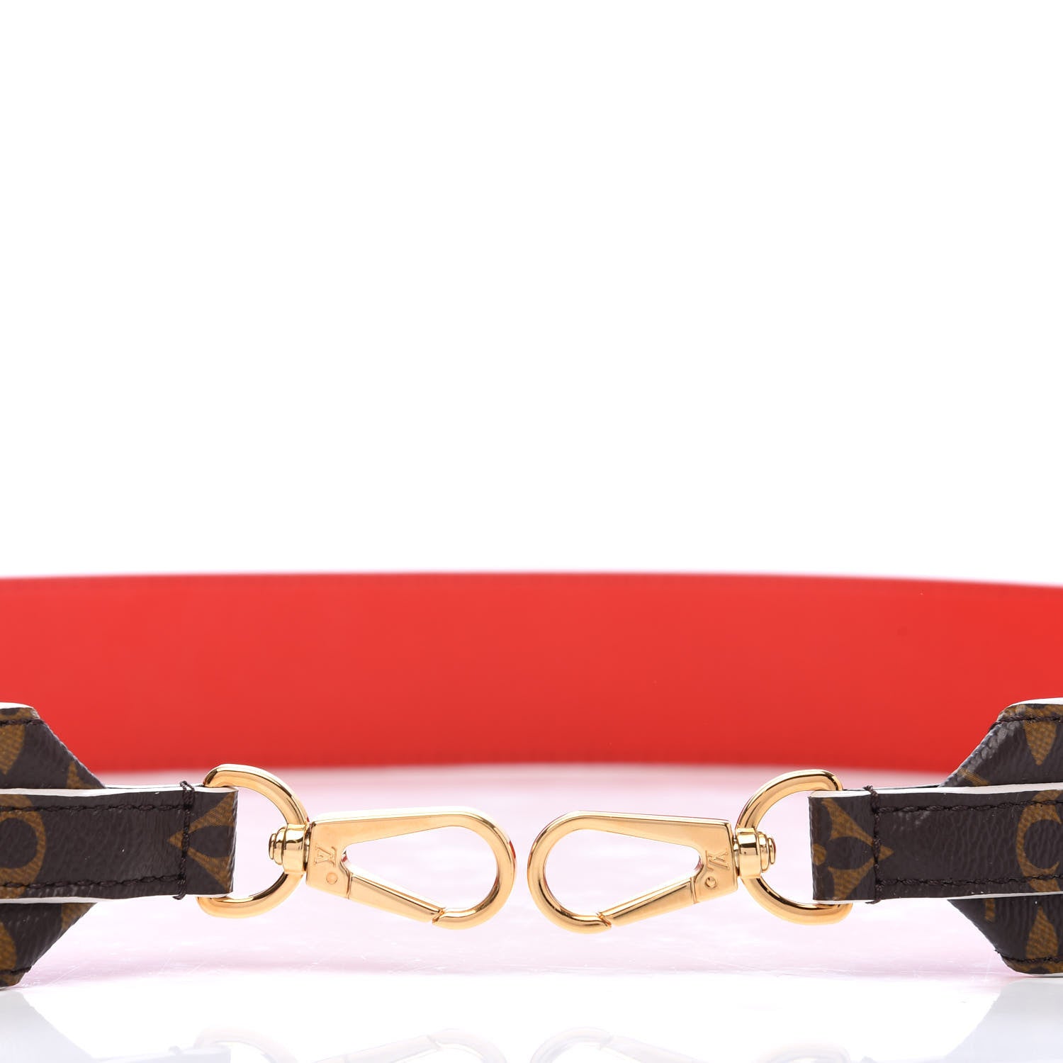 Louis Vuitton Monogram Bandouliere Shoulder Strap Cherry 3 of 5