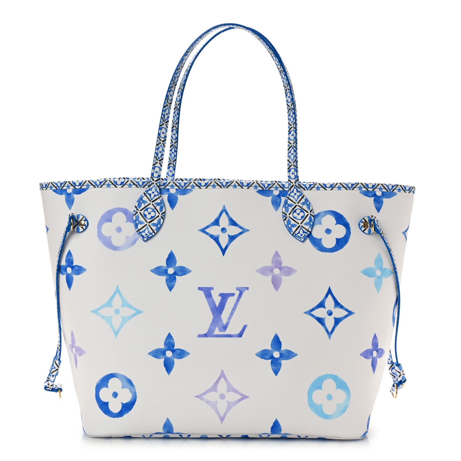 Louis Vuitton Monogram Giant By The Pool 2.0 Neverfull MM Blue 1 of 10