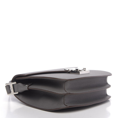 MCM Park Avenue Calfskin Small Patricia Crossbody Bag Charcoal 4 of 9