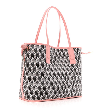 MCM Visetos Medium Liz Reversible Shopper Tote Pink 6 of 15