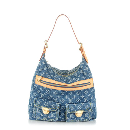Louis Vuitton Denim Baggy GM Blue 1 of 7