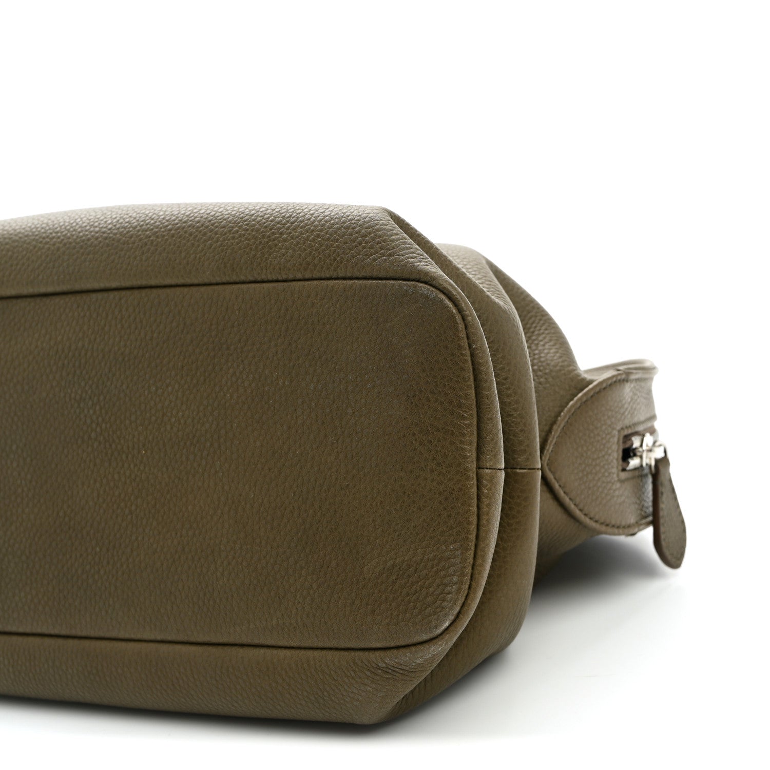 The Row Grained Saddle Calfskin Agnes Bag Truffle 9 of 9