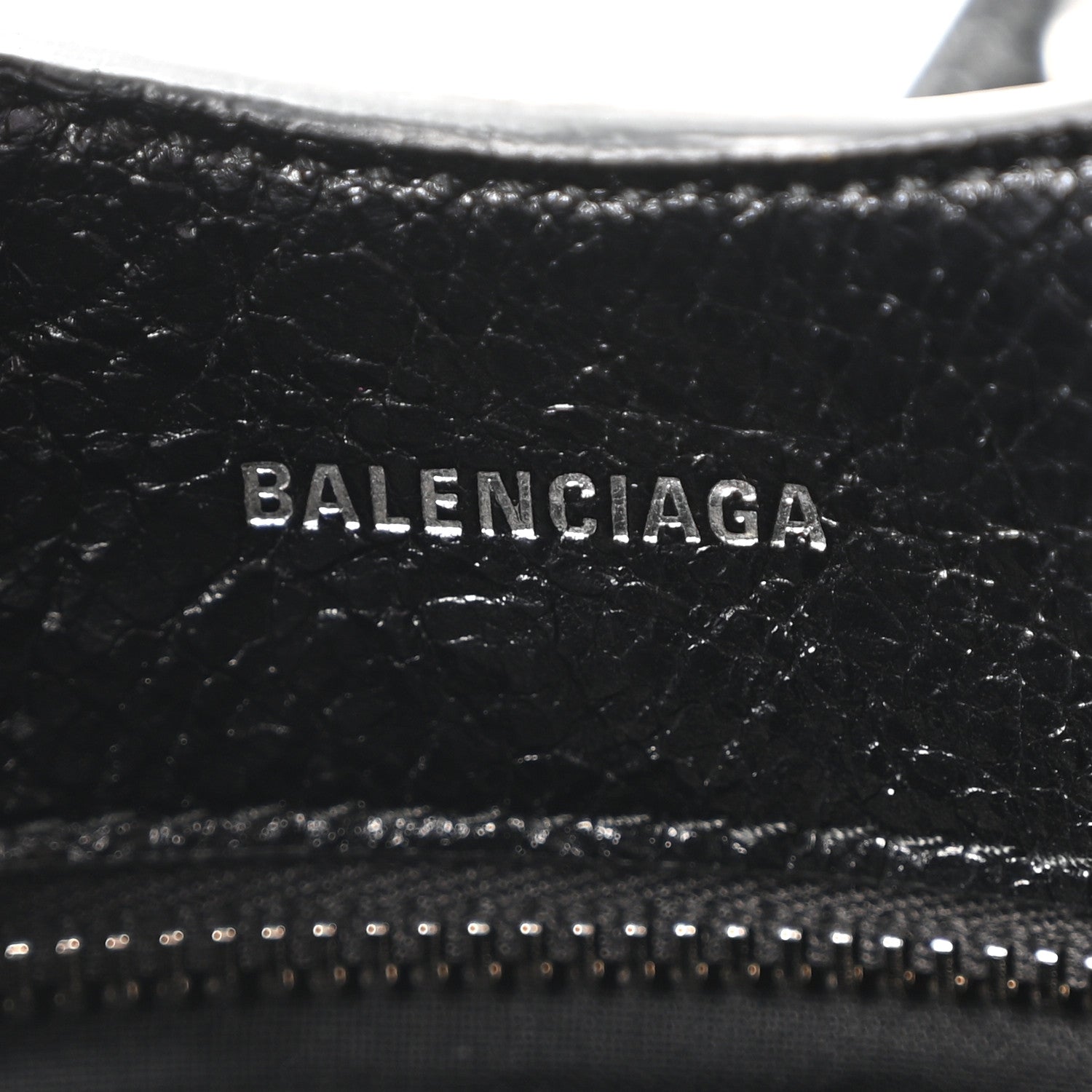 Balenciaga Agneau Arena Medium Le Cagole Carry All Bag Black 6 of 10