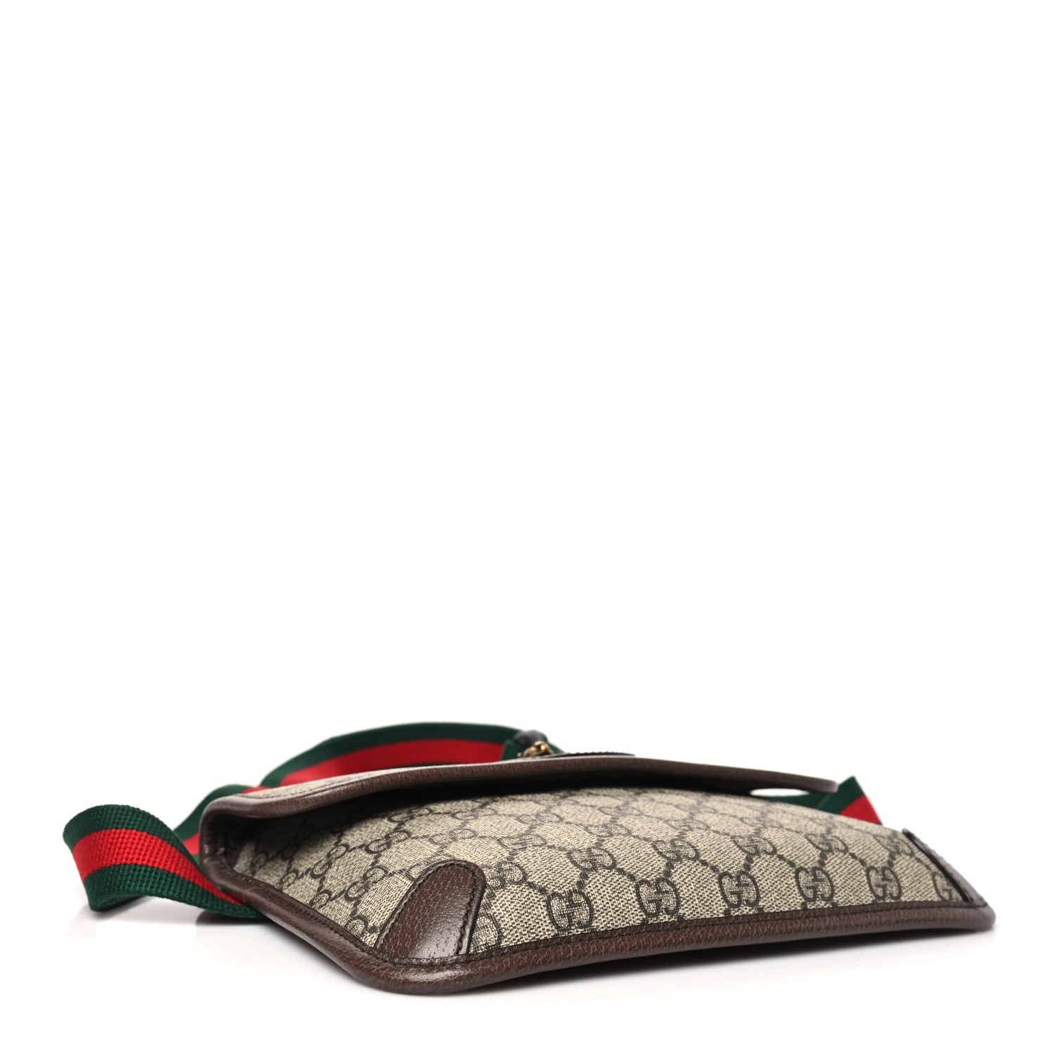 Gucci GG Supreme Monogram Neo Vintage Web Belt Bag Brown 4 of 10
