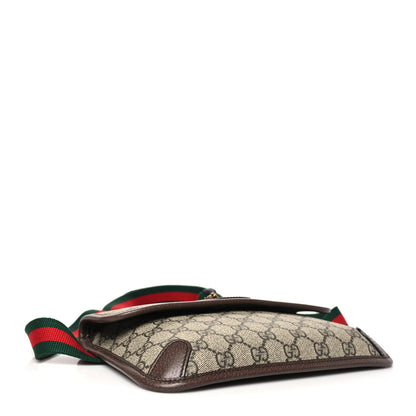 Gucci GG Supreme Monogram Neo Vintage Web Belt Bag Brown 4 of 10