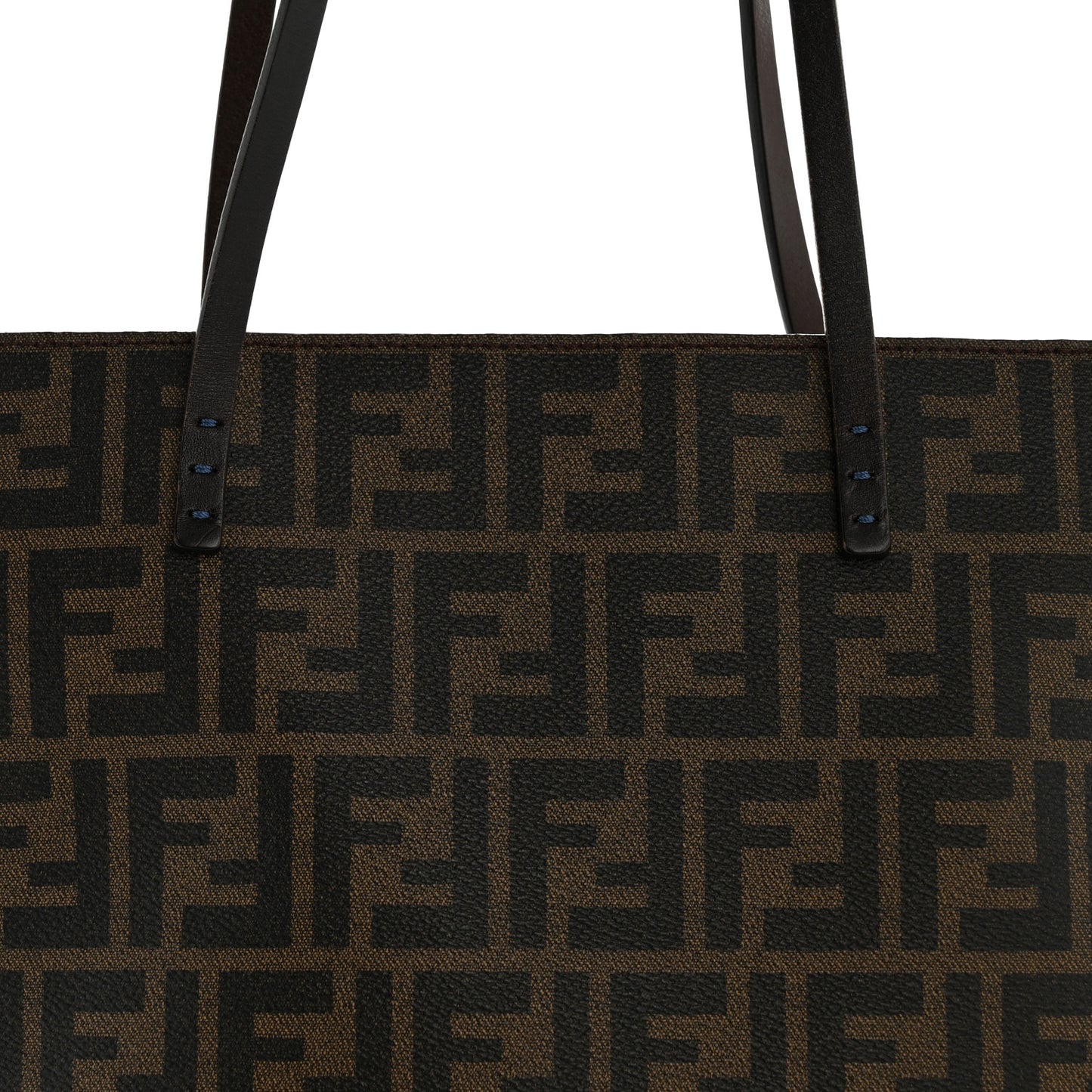 Zucca Spalmati Medium Roll Tote Tobacco Blue