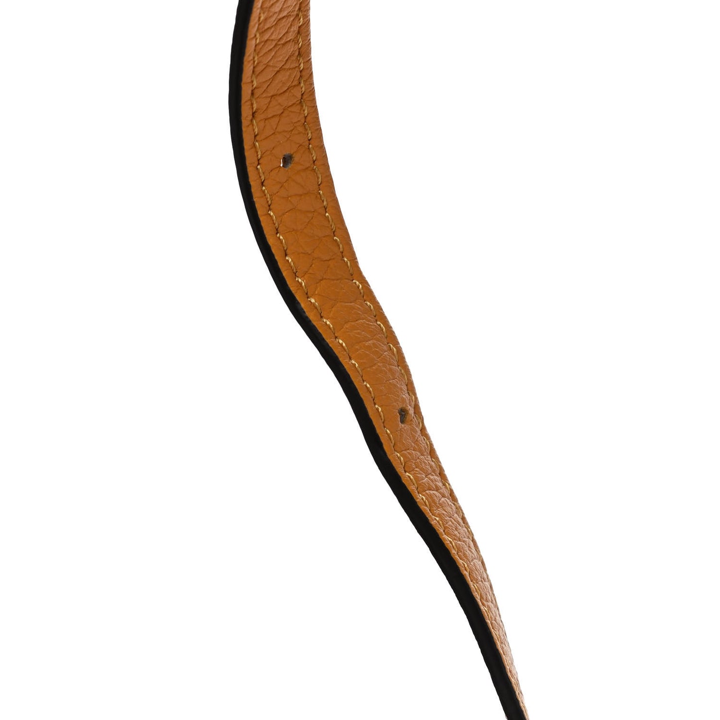 Heavy Grain Calfskin Small Belted Bayswater Tote Deep Amber