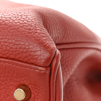 Hermes Togo Kelly Retourne 40 Rouge Venetian 11 of 17