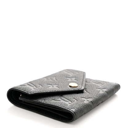 Louis Vuitton Empreinte Victorine Wallet Black 4 of 6