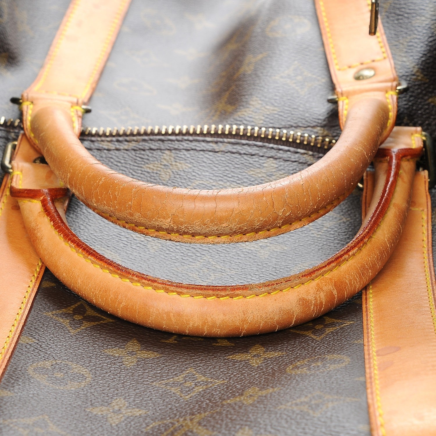 Louis Vuitton Monogram Keepall Bandouliere 55 12 of 13