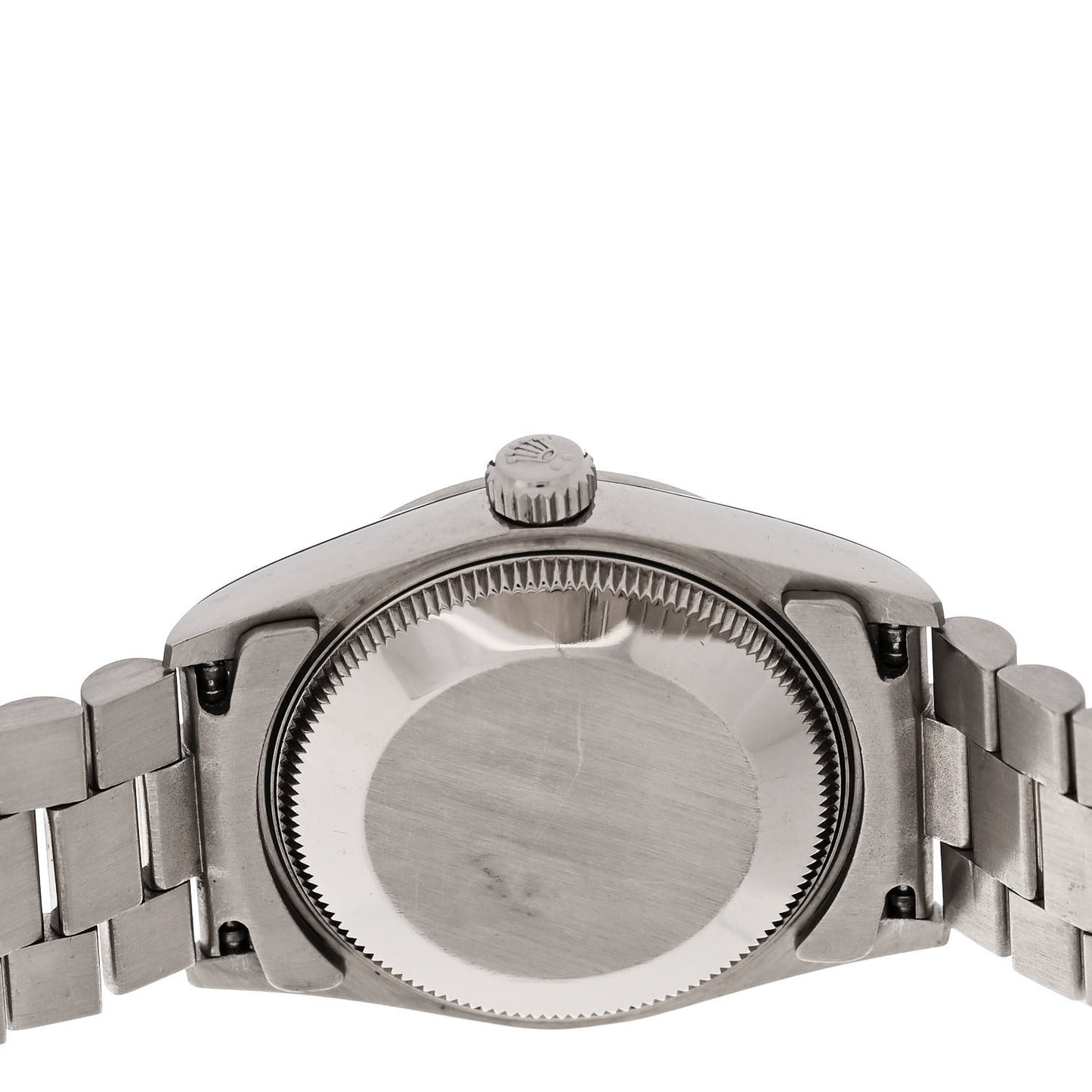 18K White Gold Diamond 31mm Datejust President Watch Silver 68279