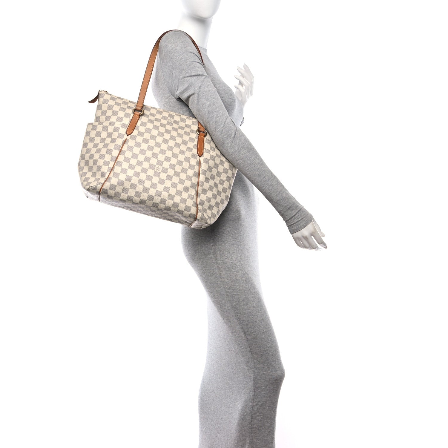 Louis Vuitton Damier Azur Totally MM 2 of 10