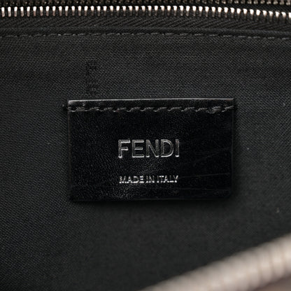 Fendi Shiny Glazed Fabric Vitello Cover FF 1974 Logo Belt Bag Tobacco Moro Giallo Ebano 6 of 12