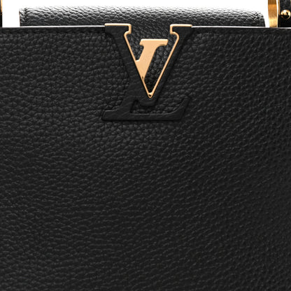 Louis Vuitton Taurillon Capucines BB Black 7 of 10