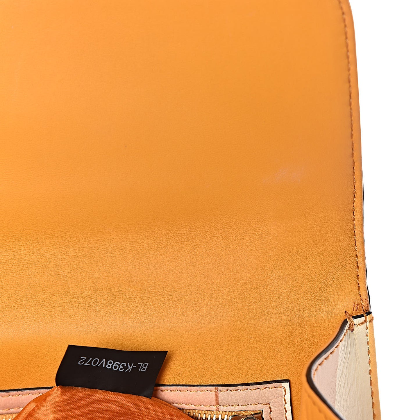 Vitello Native Couture 1975 Medium Glam Lock Rockstud Flap Mandarin Sorbet