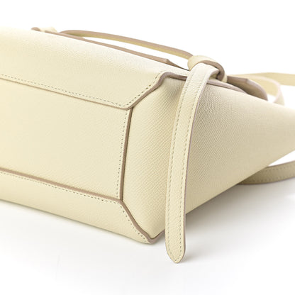 Celine Grained Calfskin Nano Belt Bag Chalk 8 of 8