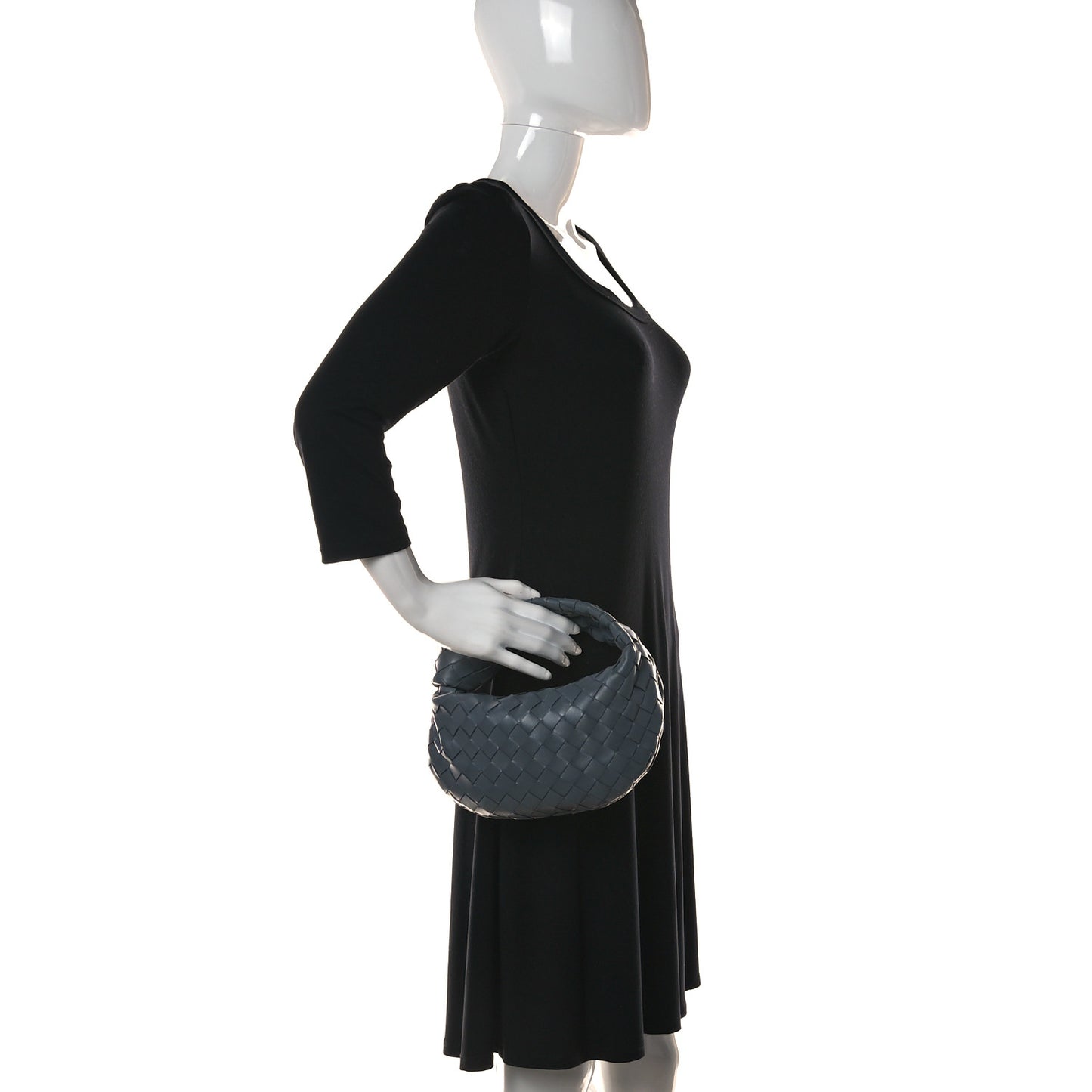 Nappa Intrecciato Mini Jodie Thunder