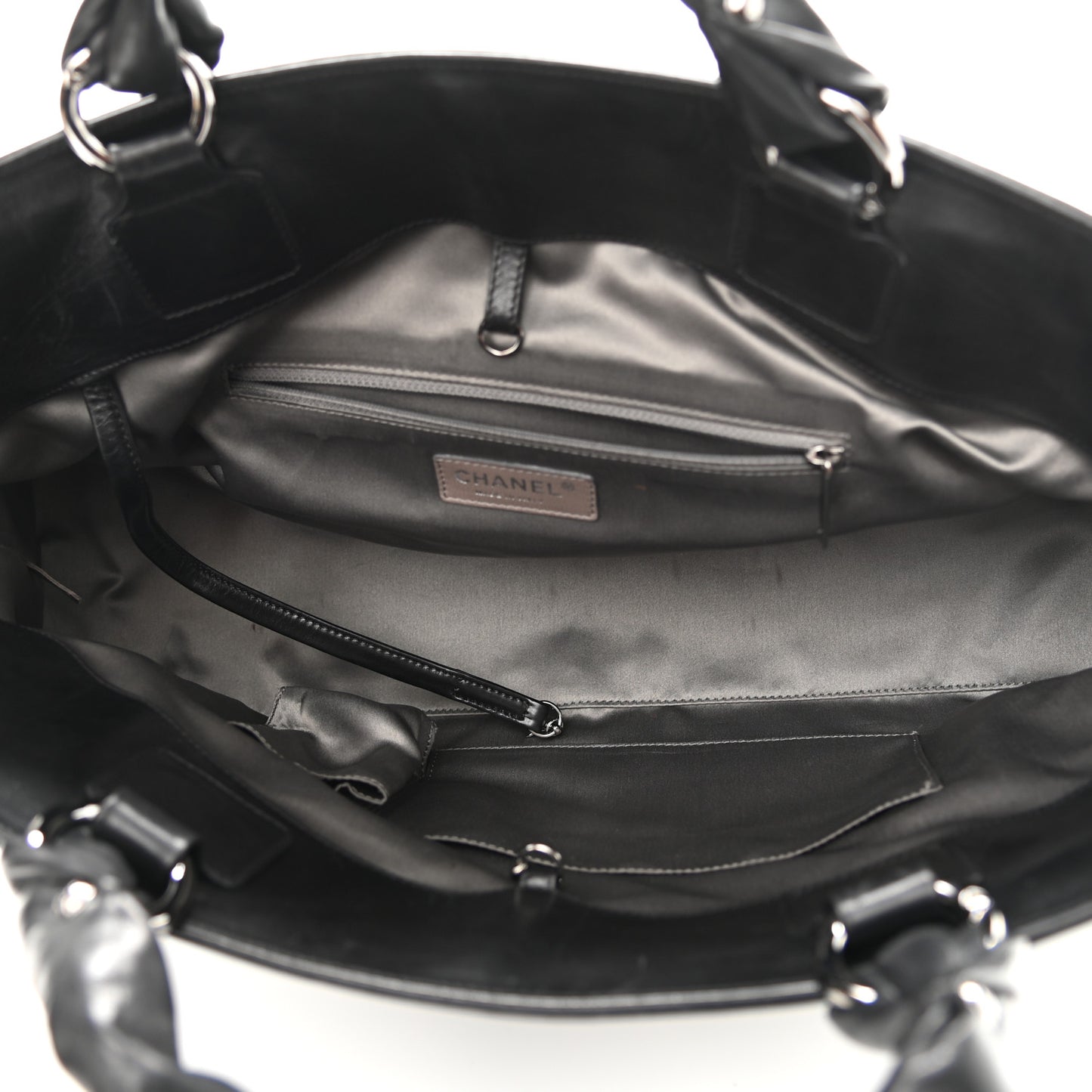 Lambskin East West Soho Shopper Black
