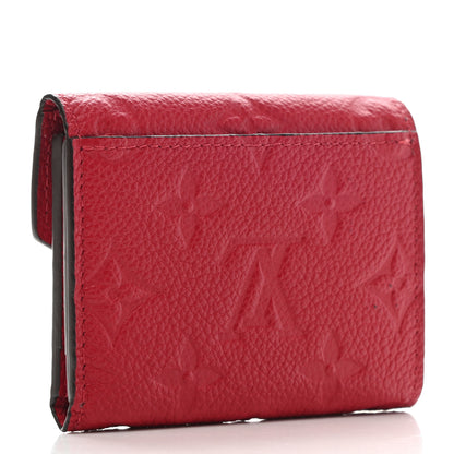 Louis Vuitton Empreinte Zoe Wallet Scarlet 3 of 9