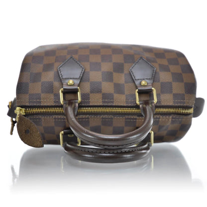 Louis Vuitton Damier Ebene Speedy 25 4 of 9